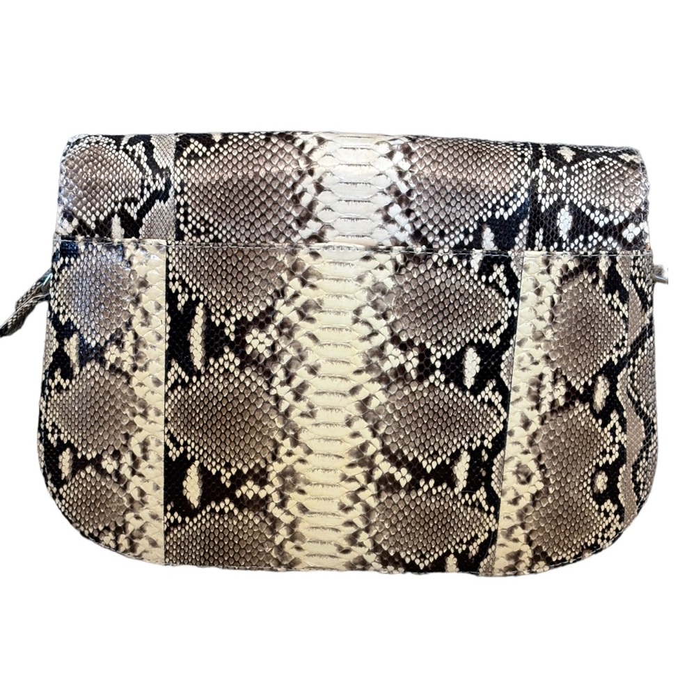 Handmade Snake Skin Shoulder Bag - Picture 6 of 15